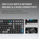 Алюмінієва клавіатура qwertykeys Neo98 & Neo75 Prebuilt Mechanical Keyboard